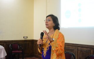 Suhasini Kirloskar knowledge session on AI for Sales and Marketing for CEO Meet of Efficient Manufacturing magazine